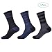 SOLAX 72% Merino Wool Women’s Hiking Socks Mens Outdoor Trail Crew Socks 3 Packthumb 4