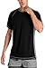Vegatos Mens Short Sleeve Swim Shirt UV Protection Rash Guard Quick Dry Swim Tee