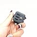 CHIRISEN Fidget Cube Relieves Stress And Anxiety for Children and Adults Anxiety Attention Toy (Dark Gray)