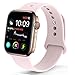 NUKELOLO Sport Band Compatible with Apple Watch 38MM 40MM, Soft Silicone Replacement Strap Compatible for Apple Watch Series 4/3/2/1 [Pinksand Color in S/M Size]