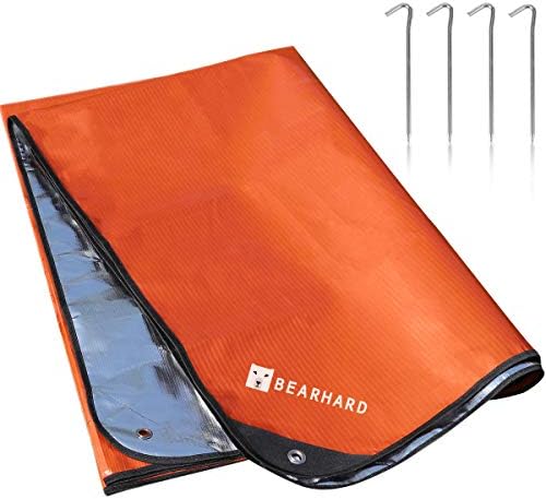 Bearhard 3.0 Heavy Duty Emergency Blanket, Emergency Tarp ...