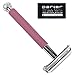 Parker 29L Women's Long Handle Butterfly Open Double Edge Safety Razor (Lavender)