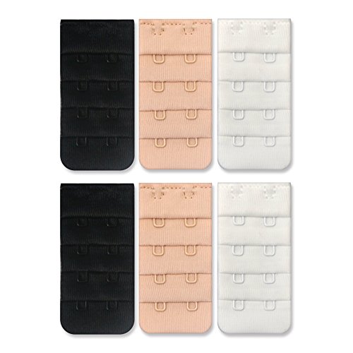 Bras Extender 2 Hook For Women - Bra Extensions Bra Strap Extender 6 Pack