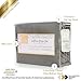 High Thread Count King Sheets - 4 Piece Dark Grey 1000 TC Smooth Sheet Set, 100% Pure Long Staple Cotton Breathable Bedding for Premium Comfort