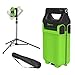 GoGlow LiteBook Bundle - Upgraded 2.0 TRIPOD INCLUDED - 30W Portable Rechargeable Day Light White Light (5000-5500k) Work Light, Camping, Garage or Auto Repair, Emergency (Green)