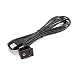 CHELINK Universal 1.5M Flush Mount Cable Autos 3.5mm USB AUX Headphone Male Jack Mounting Modified Socket for Volkswagen Toyota, Car, Vehicle, Marine, Bike, Boat, Motorcycle primary