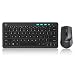 Rii RKM709 2.4Ghz Ultra-Slim Wireless Keyboard and Mouse Combo Multimedia Compact Keyboard and Mouse for PC Laptop,Desktop,Raspberry Pi,KODI HTPC XBMX MacBook Android TV Box,Smart TV primary