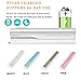 Travel UV Toothbrush Sanitizer Case,Toothbrush Sterilizer,Toothbrush Holder Travel,USB Charging No Need Change Battery, Protect Oral Health (White)