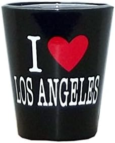 Los Angeles California Souvenir Shotglass, 2.5 X 2 inches (I Heart Los Angeles)