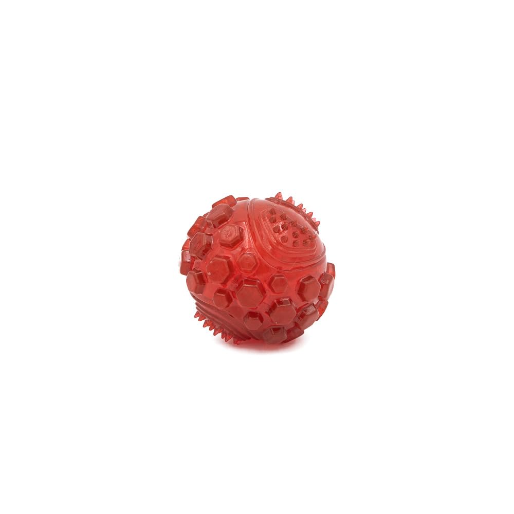 Holiday ZIppyTuff Squeaker Ball - Red Large