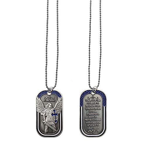 st michael dog tag