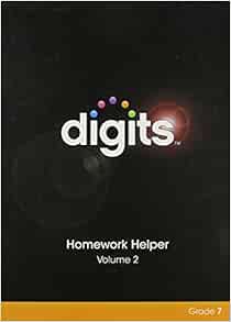 Digits homework helper volume 2 answers picture