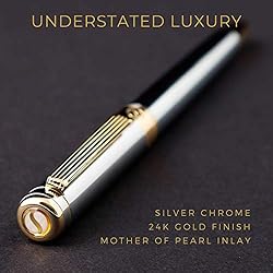 Scriveiner Silver Chrome Mechanical Graphite Pencil