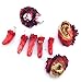Attatoy Gore Severed Body Parts: Bloody Eyeballs, Ears, & Fingers Novelty Gag Props for Halloween, Haunted House, Theater, Parties & Tricks