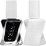 essie Gel Couture Nail Polish & Top Coat Kit, Hang Up the Heels, 0.46 fl. oz.