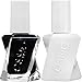 essie Gel Couture Nail Polish & Top Coat Kit, Hang Up the Heels, 0.46 fl. oz.