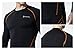 TM-R34-BO_Large J-ALX Tesla Men's Thermal Coldgear Compression Baselayer Long Sleeve Top R34