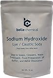 Sodium Hydroxide - Pure - Food Grade (Caustic Soda, Lye) (1 lb)
