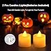 Brizled Pumpkin Carving Kits, 5 Tools Kit, 10 Halloween Style Carving Templates & 2 LED Candles for Halloween Pumpkin Lights, Easily DIY Halloween Pumpkin Jack-O-Lantern Decoration for Family Activity