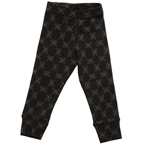 Nununu All Over Skull Leggings in Black, 6-12M