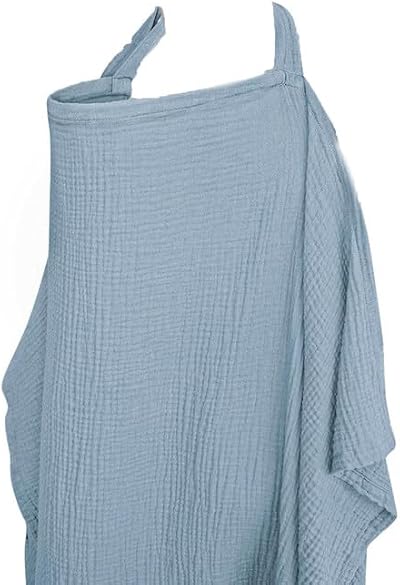 BRITECO Soft Cotton Breastfeeding Cover Multi-Use Nursing Privacy Scarf Canopy