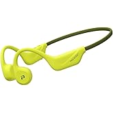 POLVCDG Bone Conduction Headphones,Open Ear Headphones with Mic,Wireless Bluetooth Running Headphones,IPX6 Waterproof Earbuds,Type-C Quick Charging Earphones for Sports Workout Hiking Cycling Gift