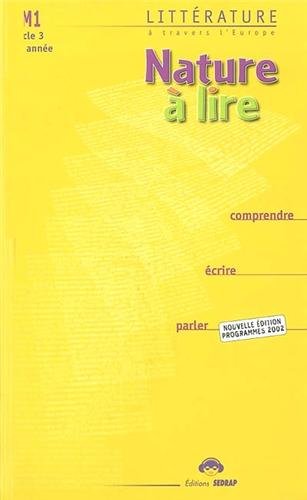 Nature à lire, CM1, cycle 3, 2e année