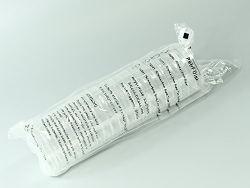 Nest Scientific 753001 Polystyrene Petri Dish, Semi-Stackable, Sterile, 100 mm x 15 mm, 20 per Bag, 500 per Case (Pack of 500) - Thumbnail 4