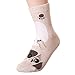 Puppy Dog Print Crew Socks,One size,(US shoes size 5 to 10),(5 Pairs)