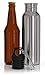 Beer Bottle Cooler, Insulator and Holder, Keeps Beer Cold and Tasty Longer, Universal, Fits Most 12 oz Bottles, with Bottle Opener