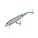 Rebel Saltwater Minnow Lures, Silver/Blue, 5.5-Inch