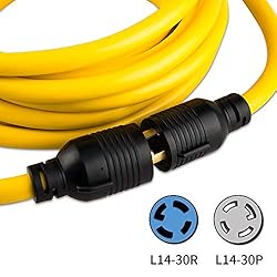 Yodotek 10 FEET Heavy Duty Generator Locking Power