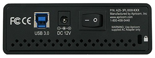 Apricorn Aegis Desktop 2 TB FIPS 140-2 Validated 256-Bit Encrypted Hard Drive (ADT-3PL256F-2000)