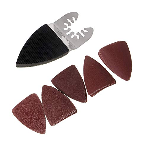 Algol - Sanding Paper+Finger Sanding Pad for Multifunction Oscillating Power Tool Fein Dremel Bosch