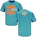 Miami Dolphins Fans. Proud To Be a Patriots Hater Aqua T-Shirt (S-5X)