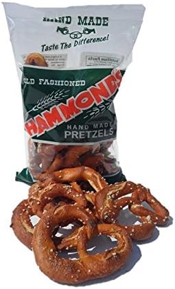 Hammond's Old-Fashioned Hand Made Pretzels (Pack of Two – 8 Oz. Bags)