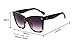 Oversized Women Cateye Sunglasses,Thick Bold Frame Horn Retro Cat Eye Sunglasses
