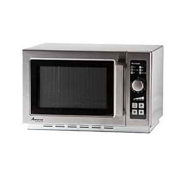 Amana RCS10DSE Medium-Duty Microwave Oven, 1000W: Amazon.com.mx