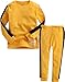 VAENAIT BABY Kids Boy Long Sleeve Cotton Sleepwear Pajamas 2pcs Set Kung Fu Yellow 3T/M