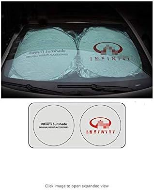 ephvan 150X70cm Car Window Sun Shade Car Windshield Visor Cover Block Front Window Sunshade UV Protect Car Window Film