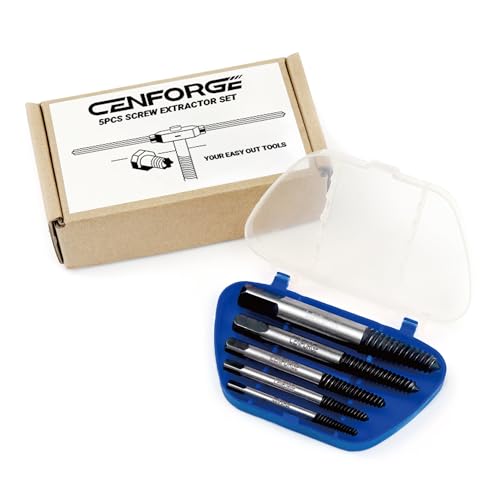 Cenforge 5-Piece Spiral Screw Extractor