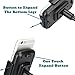 Premium Adjustable Phone Mount Car Cup Holder for iPhone 7 6 6S, PLUS SE, 5S 5C 5 - Samsung Galaxy S7, Edge, S6, Edge+ S5 S4, Note 5 4 3, J3 J5 J7 - LG G5 G4 G3 V10 - HTC 10 - All Smartphones