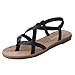 Summer Sandals,Boomboom 2018 Women Teen Girls Leisure Flat Shoes Bohemia Bandage Peep-Toe Outdoor Shoes