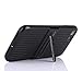 Nicexx iPhone 7 Case with Kickstand and Dual Layer Protection with Soft TPU & Hard PC Premium Luxury Shock Absorbing Shockproof Cover for iPhone 7 (Black)