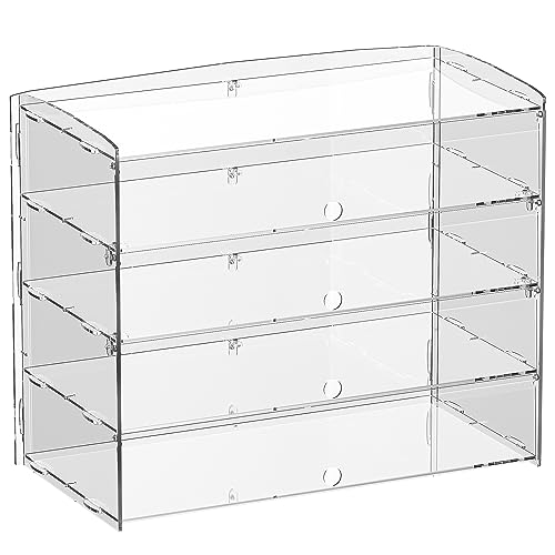 Luobao Acrylic Bakery Display Case,Acrylic Pastry Case,Donut Cabinet,Countertop Cases For Bakery, Deli