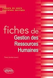 Fiches de gestion des ressources humaines