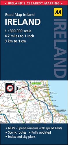 Aa Road Map Ireland Road Map Ireland : Aa Publishing: Amazon.co.uk: Books