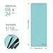 TOPLUS Travel Yoga Mat, 1/16 Inch Foldable Thin Hot Yoga Mat, Sweat Absorbent and Non-Slip, Premium Natural Suede for Travel, Yoga and Pilates, Coming with Carrying Bagthumb 1
