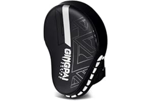 GINGPAI BOXING 1PC MMA Punch Mitts, Boxing Target Pads Focus Pads for Kickboxing, Boxing Training, Muay Thai, Punching Target, Martial Arts