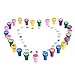 LUCKYBIRD Stamps for Kids, Best Sell Kids Stamp Set/Heart Toy Stamp/Plastic Stamps, 26 Count